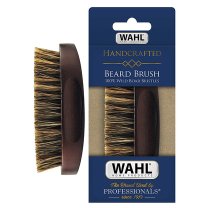 Wahl Small Travel Beard Brush with 100% Boar Bristles with Firm Natural Hair for Grooming & Styling – Wood Handle for Beards, Mustaches, Skin & Hair Care – Model 3346 Health & Beauty > Personal Care > Hair Care Wahl Clipper Large Grooming & Styling Brush  