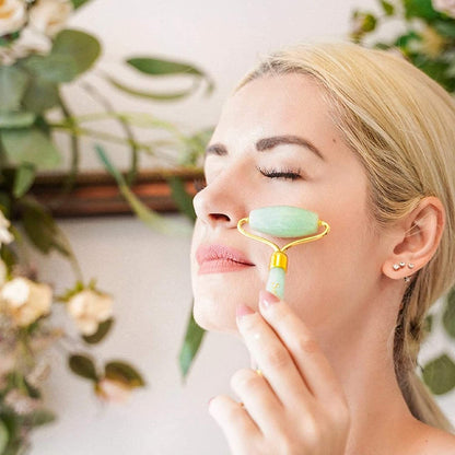 The Best Jade Roller Massaging Facial Roller, Superior and Natural for Facial Toning, Massage, Anti-Ageing, Skin Firming, Face Slimming. Lymphatic Drainage. Authentic & Genuine Beauty Tool Health & Beauty > Personal Care > Cosmetics > Cosmetic Tools > Skin Care Tools Scilla ROSE   