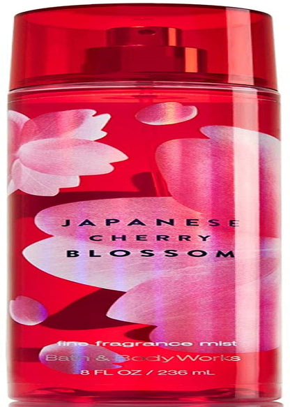 Bath & Body Works Japanese Cherry Blossom Set - Shower Gel 10 Oz, Fragrance Mist 8 Oz, Body Lotion 8 Oz Health & Beauty > Personal Care > Cosmetics > Bath & Body Bath & Body Works   