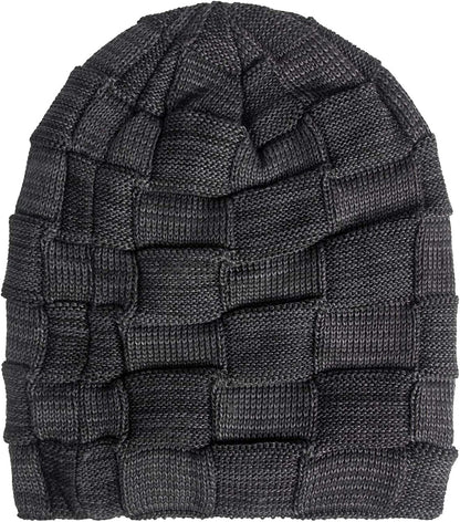 Ousipps 2 Pack Winter Hats for Men Women, Baggy Mens Beanies for Winter Ski Snow Skull Hats Black Beanie for Men and Women Apparel & Accessories > Clothing Accessories > Hats Ousipps   