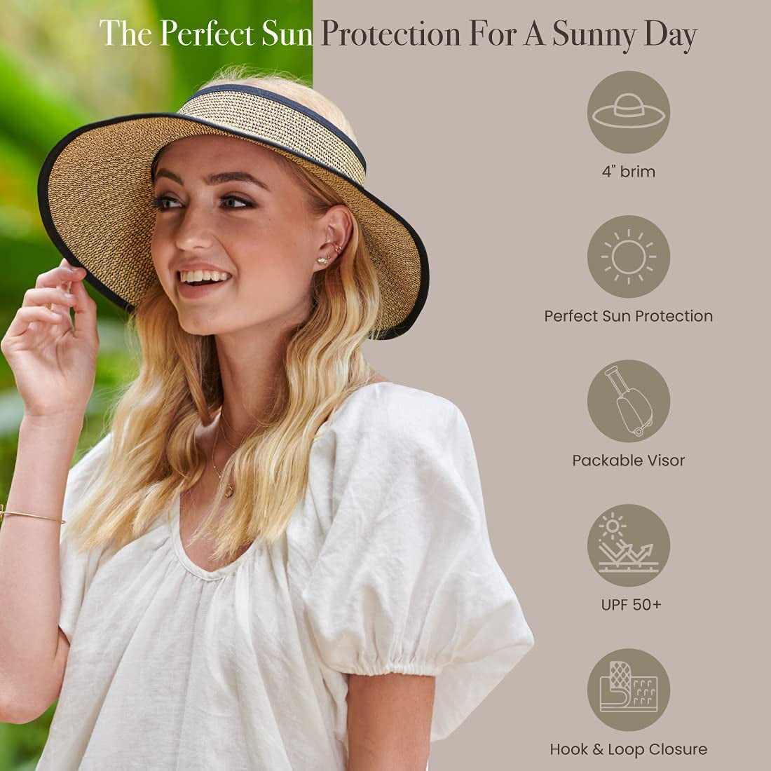 San Diego Hat Company Women'S UBV002OSBKM, Black Mix, One Size Apparel & Accessories > Clothing Accessories > Hats San Diego Hat Co.   