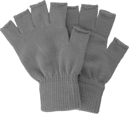 Simplicity Men/Women Winter Classic Solid Colored Knit Gloves Apparel & Accessories > Clothing Accessories > Gloves & Mittens Simplicity 4711_grey  