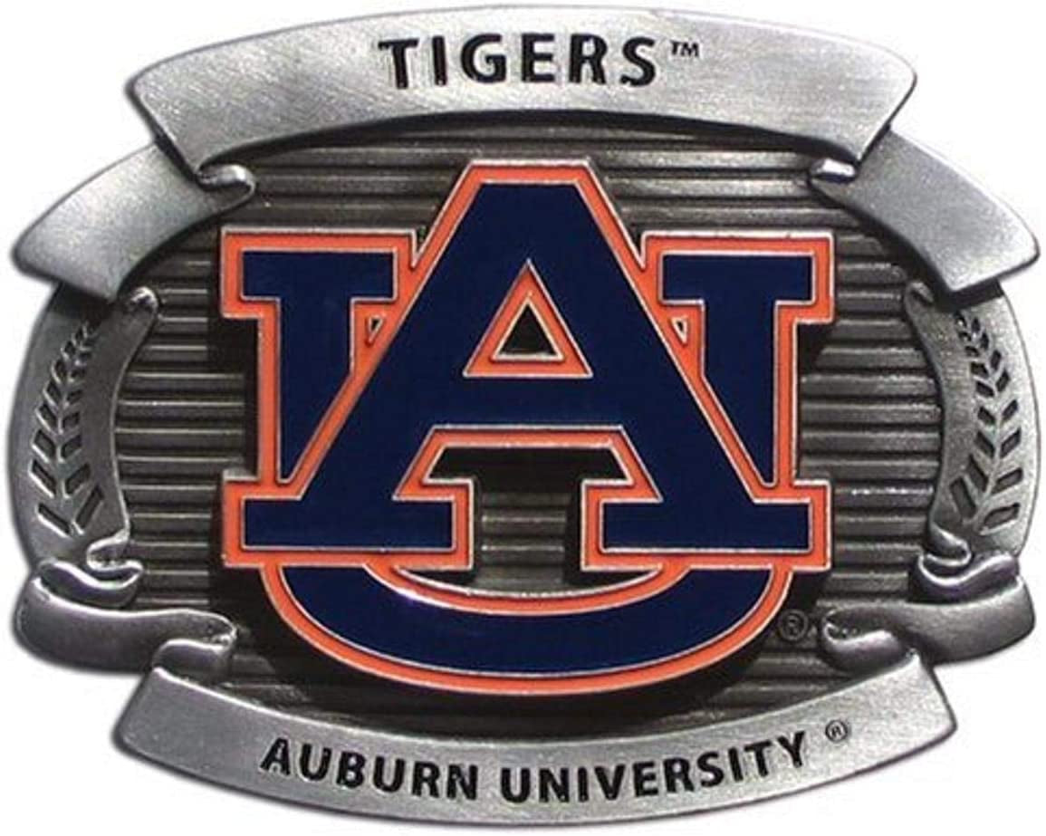 Siskiyou Sports NCAA Oversized Buckle Apparel & Accessories > Clothing Accessories > Belt Buckles Siskiyou Sports Auburn Tigers  