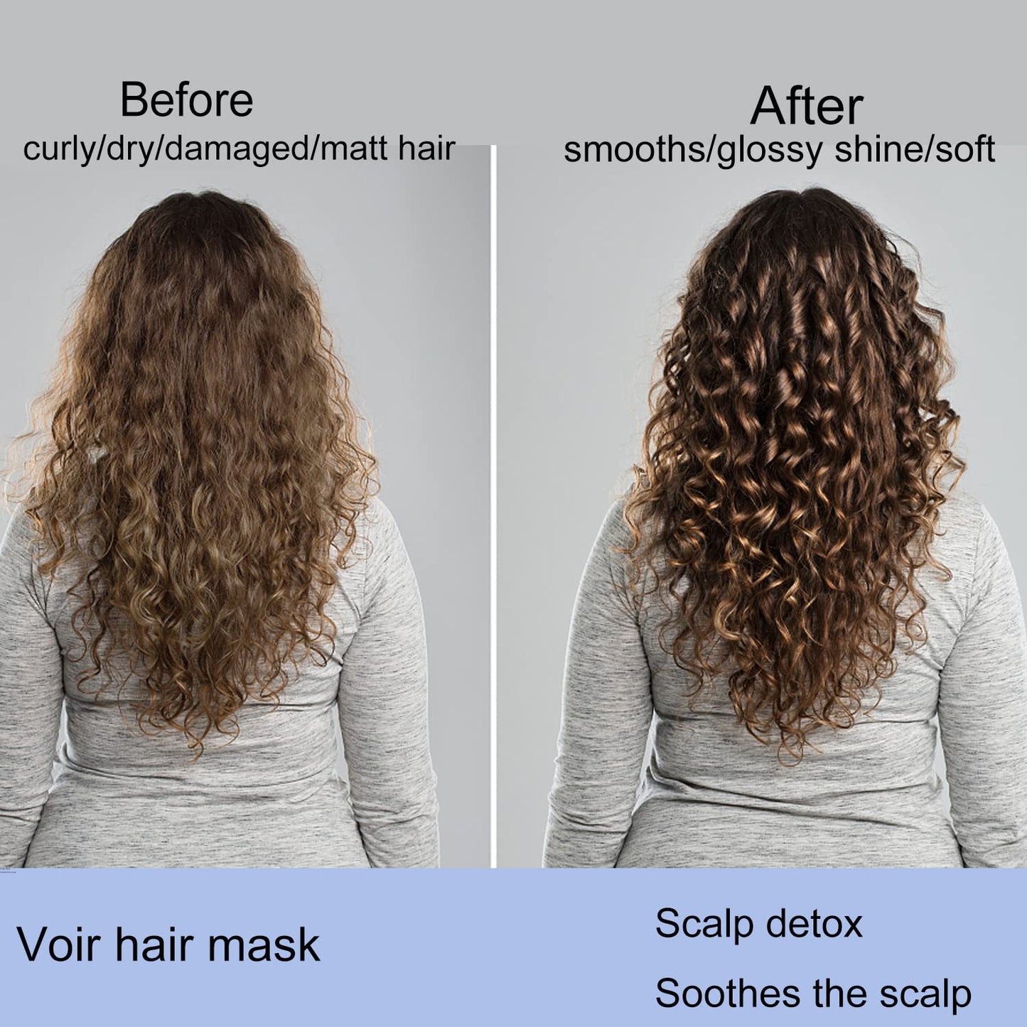 Voir Haircare Hair Masks, Hair Mask Dry Damaged Hair Deep Conditioning Treatment Masks Rhythm of the Rain Hair Masque 6.76 Fl Oz Health & Beauty > Personal Care > Hair Care Voir Haircare   