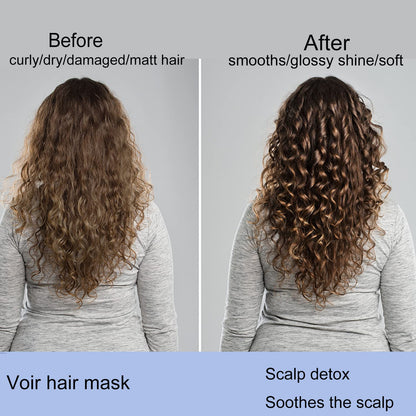 Voir Haircare Hair Masks, Hair Mask Dry Damaged Hair Deep Conditioning Treatment Masks Rhythm of the Rain Hair Masque 6.76 Fl Oz Health & Beauty > Personal Care > Hair Care Voir Haircare   