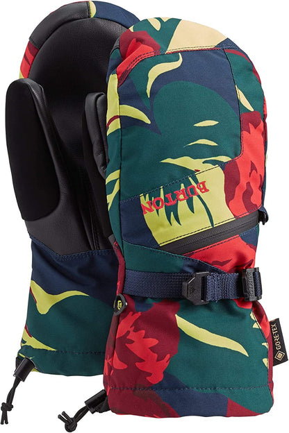 Burton Gore-Tex Mittens Womens Apparel & Accessories > Clothing Accessories > Gloves & Mittens Burton Snowboards Hibiscus Pink Oversized Floral X-Small 