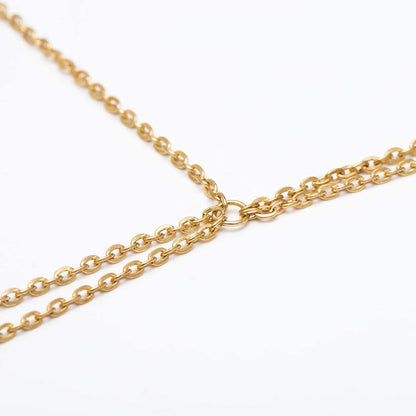 Bestjybt Fashion Women Body Belly Waist Charm Chain Bikini Beach Pendant Necklace Gold Apparel & Accessories > Jewelry > Body Jewelry Bestjybt   
