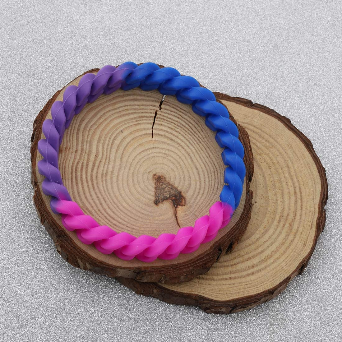 CHOORO LGBT Bracelet Gay Pride Bracelets Rainbow Silicone Rubber Wristbands LGBTQ Jewelry Gay Pride Gifts Apparel & Accessories > Jewelry > Bracelets CHOORO   