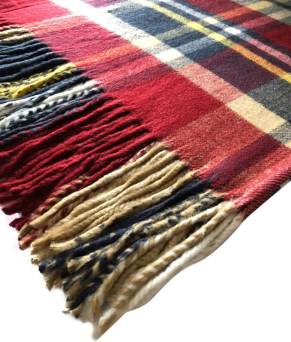 Women Oversized Scottish Clan Tartan Plaid Cashmere Feel Shawl Wrap Winter Scarf (Burgundy Multi Plaid) Apparel & Accessories > Clothing Accessories > Scarves & Shawls Valloowink   
