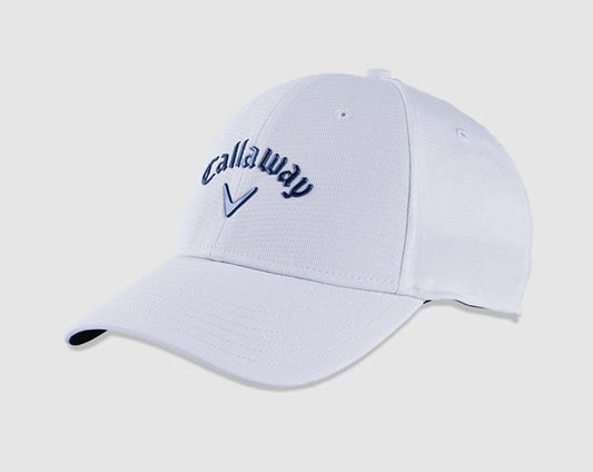 Callaway Golf 2022 Liquid Metal Adjustable Hat Apparel & Accessories > Clothing Accessories > Hats Callaway White/Navy One Size 