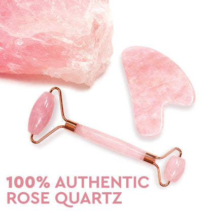 Jade Face Roller - Jade Roller for Face & Gua Sha Face Massager, 100% Natural Rose Quartz Roller – Face, Eye & Neck Rejuvenation Beauty Tools; Hand-Crafted with Squeak-Free Padding Health & Beauty > Personal Care > Cosmetics > Cosmetic Tools > Skin Care Tools Emerald Cove Beauty   