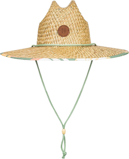 Roxy Women'S Pina to My Colada Straw Hat Apparel & Accessories > Clothing Accessories > Hats Roxy Turf Green Undertone S 212 Medium-Large 
