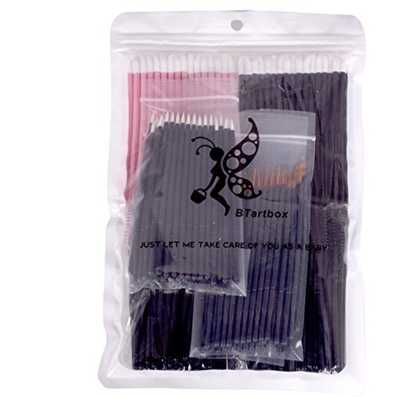 Disposable Mascara Wands Makeup Applicators - Mascara Brushes Lipstick Applicators Eyeliner Brushes Btartbox 300PCS Makeup Applicators Brushes Tools Kit Health & Beauty > Personal Care > Cosmetics > Cosmetic Tools > Makeup Tools BTArtbox   