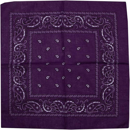 Lightweight Multicolored Cotton Bandana 12 Pack Apparel & Accessories > Clothing Accessories > Headwear Bioworld   