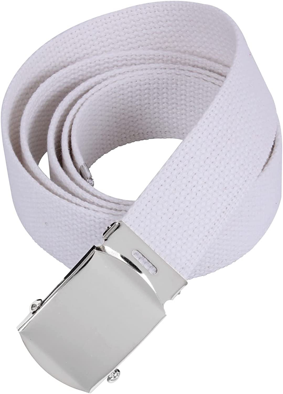 Rothco plus Military Web Belts, 44'', Chrome-White Apparel & Accessories > Clothing Accessories > Belts Rothco   