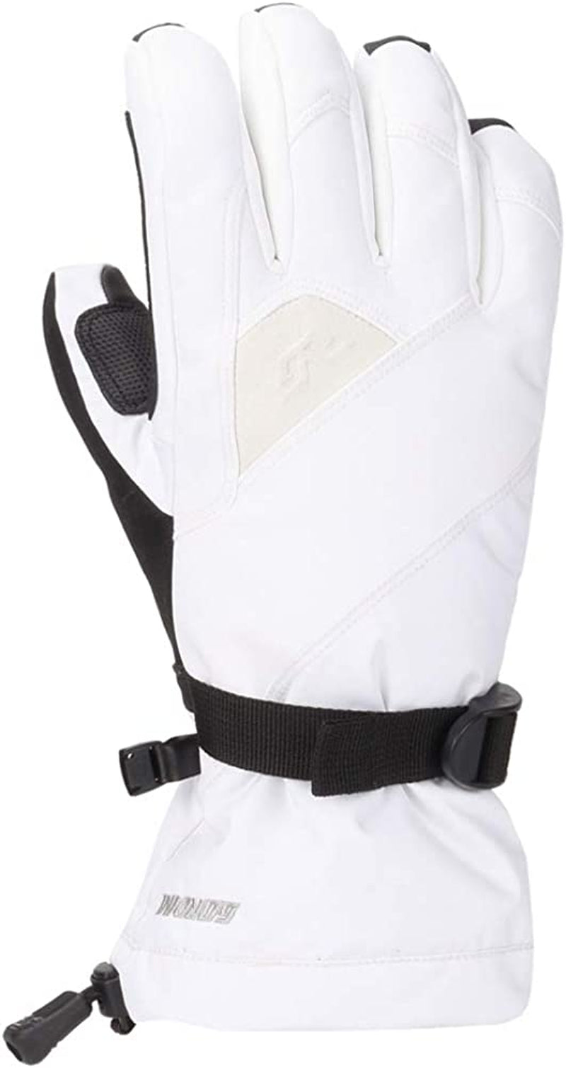 Gordini Womens Aquabloc down Gauntlet Glove Apparel & Accessories > Clothing Accessories > Gloves & Mittens Gordini White Large 