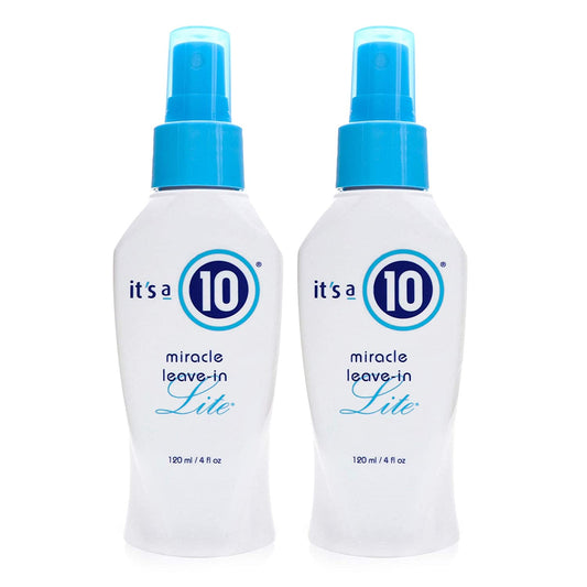 It'S a 10 Haircare Miracle Leave-In Lite 4, Fl. Oz. (Pack of 2) Health & Beauty > Personal Care > Hair Care It's a 10 4 Fl Oz (Pack of 2)  