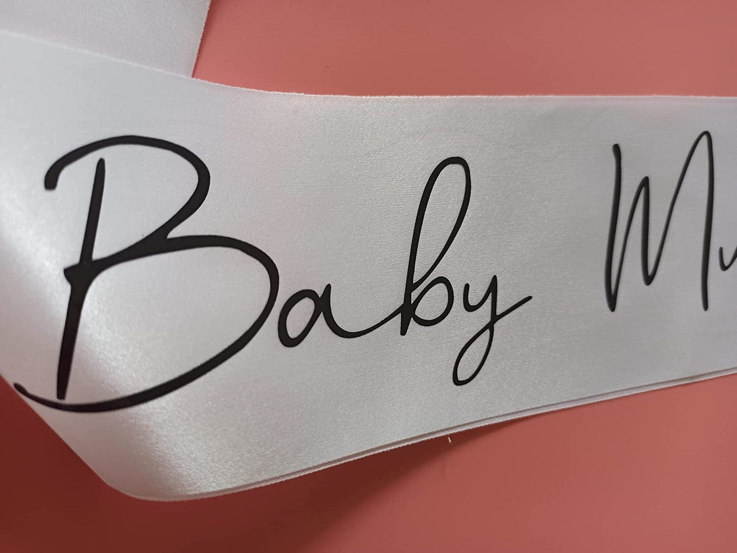 Baby Mama Sash for Baby Shower, Mummy to Be Sash for New Mom, Baby Shower Decorations, Gift Ideas for Soon to Be Parents, Gender Reveal Boy or Girl Party Supplies for Pregnant AF Mother to Be Apparel & Accessories > Clothing Accessories > Sashes MONBISTY   