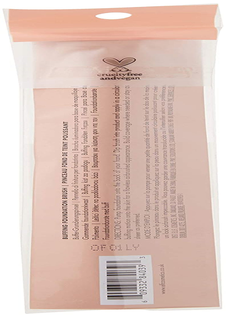 E.L.F. Buffing Foundation Brush, Vegan Makeup Tool, Creates a Seamless Looking Finish & Even Coverage Health & Beauty > Personal Care > Cosmetics > Cosmetic Tools > Makeup Tools e.l.f.   