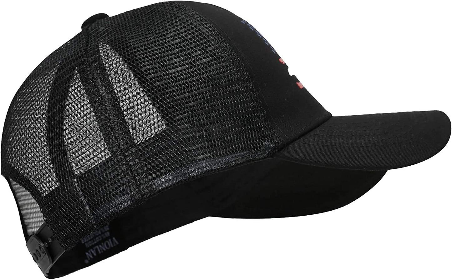 VIONLAN Baseball Cap American Flag Trucker Hat for Men Women 3D Embossed Logo Adjustable Outdoor Mesh Snapback Hat Apparel & Accessories > Clothing Accessories > Hats VIONLAN   