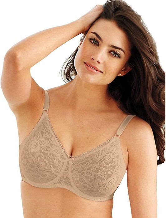 Bali Lace 'N Smooth Underwire Bra, Nude, 36C