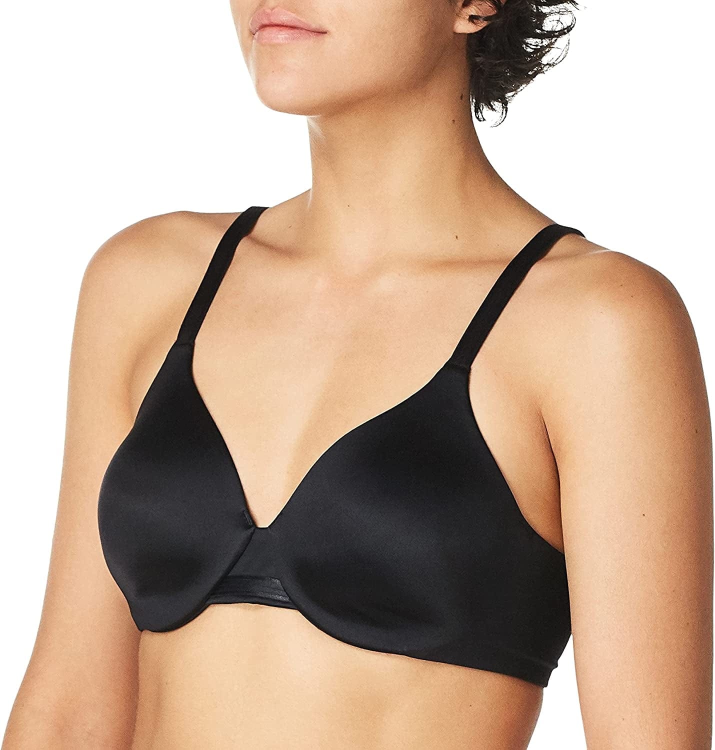 Bali One Smooth U Underwire Bra, Smoothing Shapewear Bra, Concealing Full-Coverage Bra with Front-To-Back Smoothing