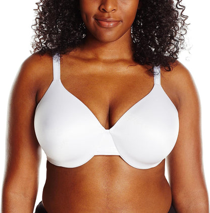 Bali One Smooth U Underwire Bra, Smoothing Shapewear Bra, Concealing Full-Coverage Bra with Front-To-Back Smoothing White / 36DDD