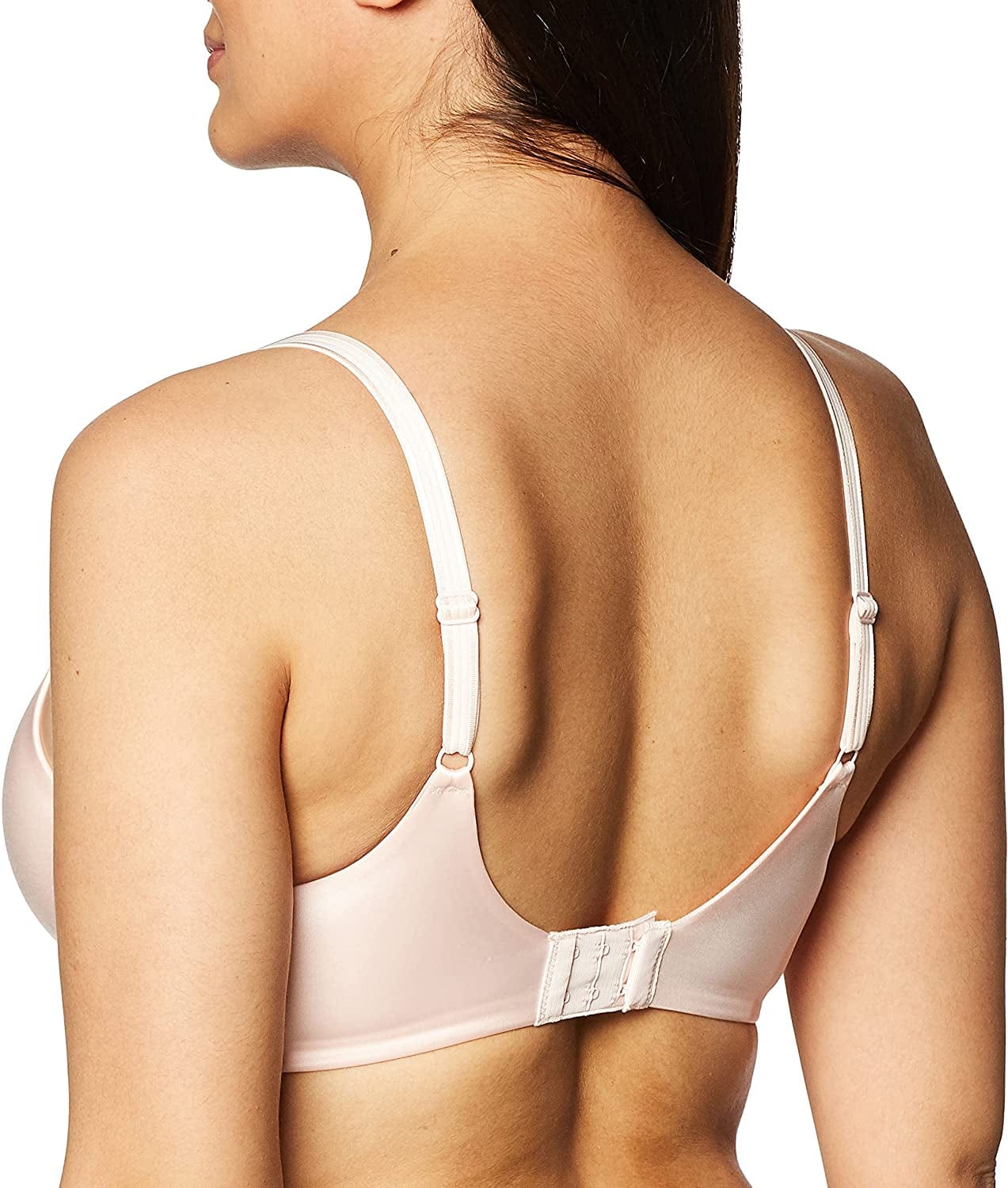 Bali One Smooth U Underwire Bra, Smoothing Shapewear Bra, Concealing Full-Coverage Bra with Front-To-Back Smoothing