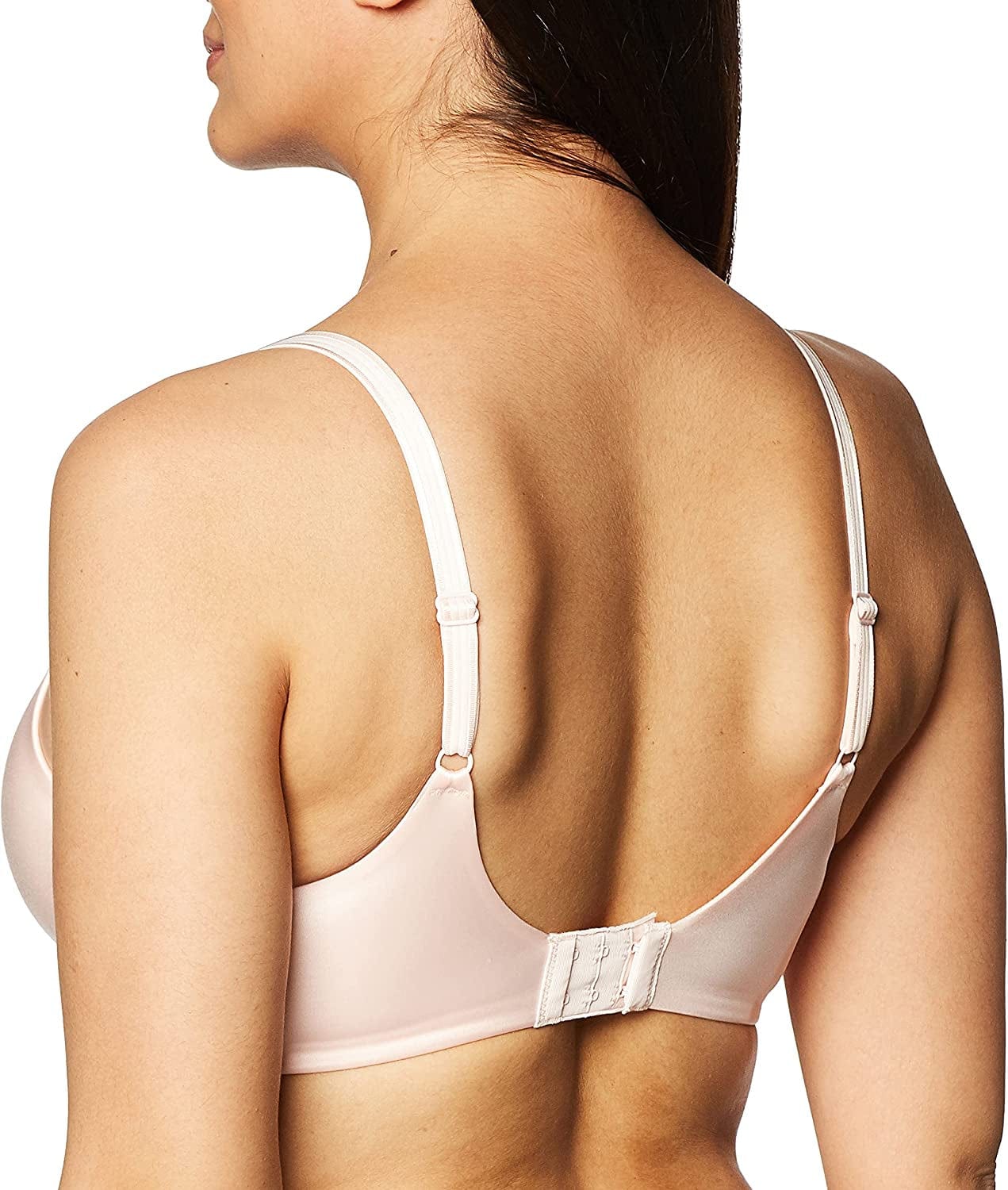 Bali One Smooth U Underwire Bra, Smoothing Shapewear Bra, Concealing Full-Coverage Bra with Front-To-Back Smoothing