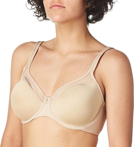 Bali One Smooth U Underwire Bra, Ultra Light Underwire T-Shirt Bra, Convertible Underwire Bra with Stay-In-Place Straps Nude / 36D