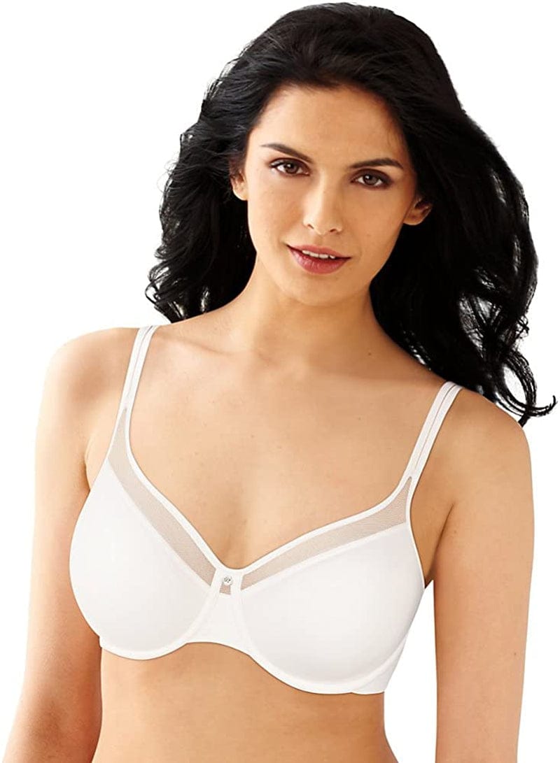 Bali Smooth U Ultra Ligh Illusion Neckline Underwire White / 36C