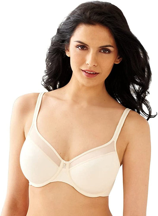 Bali Smooth U Ultra Ligh Illusion Neckline Underwire Light Beige / 36C