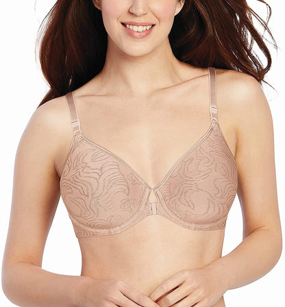 Bali Women'S Comfort Revolution Front-Close Shaping Underwire Bra Sandshell / 38D