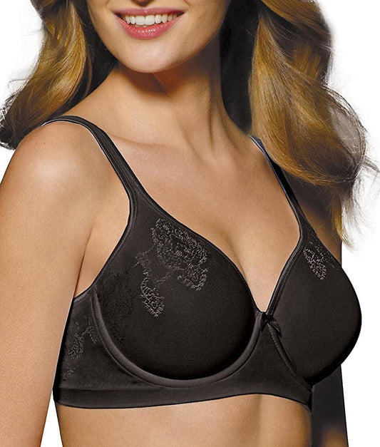 Bali Women'S Comfort Revolution Shaping Underwire Bra with Smart Sizes Black / Medium
