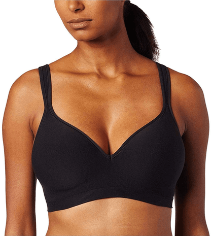 Bali Women's Comfort Revolution Wirefree Bra DF3463 Black / 40C