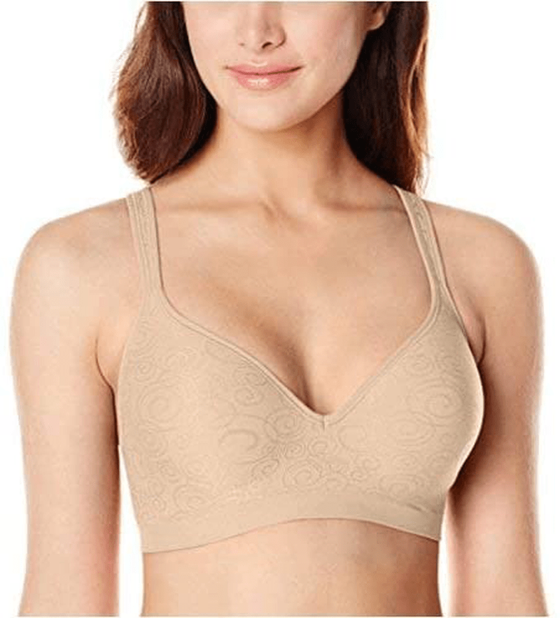 Bali Women'S Comfort Revolution Wirefree Bra DF3463 Apparel & Accessories > Clothing > Underwear & Socks > Bras Kylie Max   