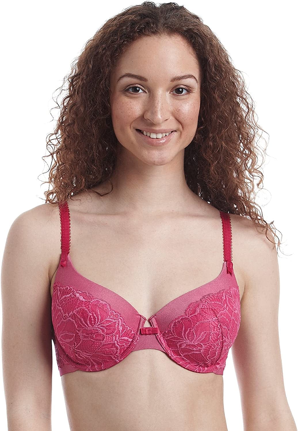 Bali Women'S Lace Desire Foam Underwire Bra Gala Rose / 34D
