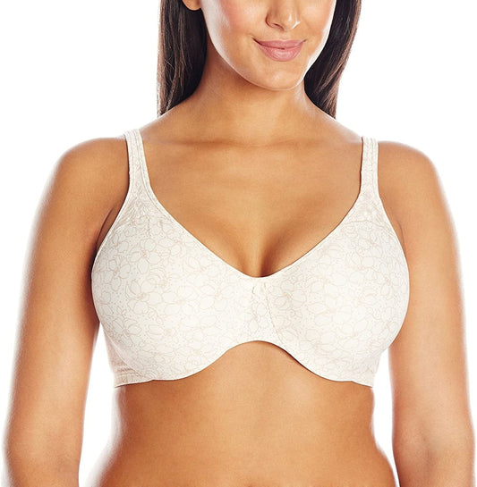 Bali Womens Seamless Floral Dot Print / 42DDD