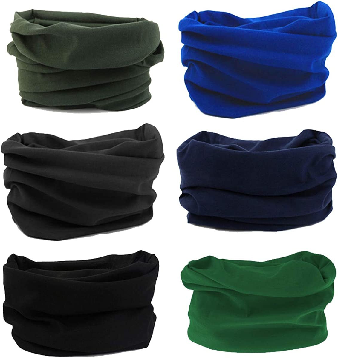 LOTUYACY Outdoor Wide Headband, Neck Gaiter Windproof Scarf Sunscreen Breathable Bandana for Men&Women,Multi Function Headwear Apparel & Accessories > Clothing Accessories > Headwear LOTUYACY Deep Set  