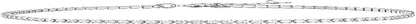 PAVOI 14K Gold Plated Charm Link Flat Gold Anklets for Women Apparel & Accessories > Jewelry > Anklets PAVOI Tennis white plated 