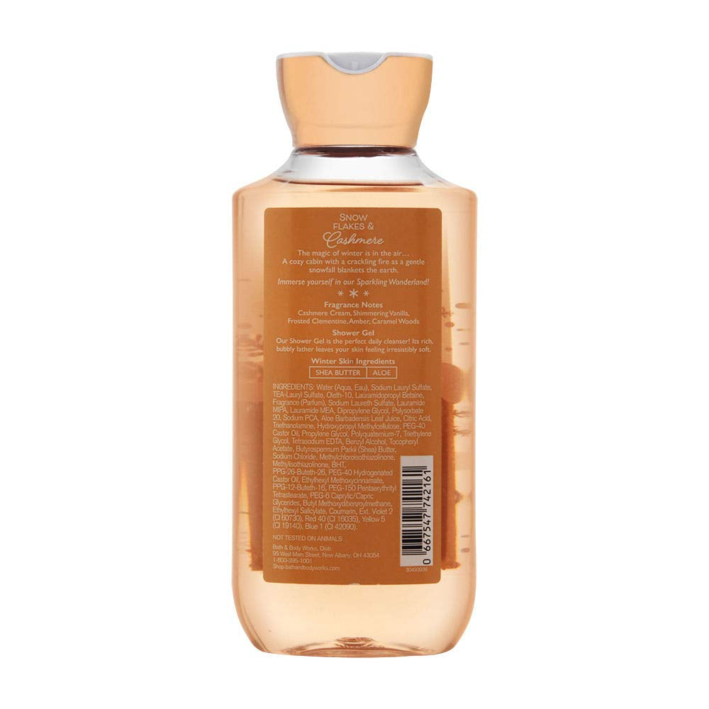Bath & Body Works Snow Flakes & Cashmere Shower Gel, 10 Ounce Health & Beauty > Personal Care > Cosmetics > Bath & Body Bath & Body Works   