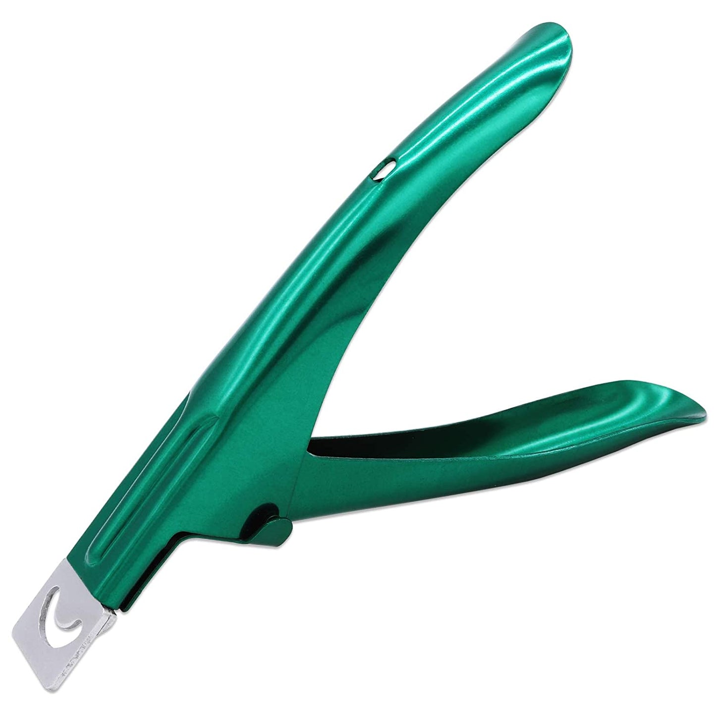 PANA USA Professional Stainless Steel Acrylic Nail Tips Clipper Cutter - False Nails/Fake Nails/Artificial Nails Trimmers for Nail Manicure Pedicure, Clip Tool for Home Nail Art DIY (Silver) Health & Beauty > Personal Care > Cosmetics > Cosmetic Tools > Nail Tools Pana Metallic Green  