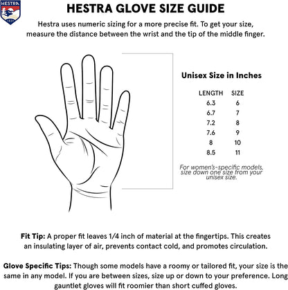 Hestra Unisex Nordic Wool Mitt Insulated Mittens for Cold Weather & Everyday Wear Apparel & Accessories > Clothing Accessories > Gloves & Mittens Hestra Gloves   