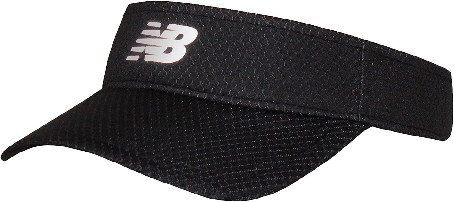 New Balance Adult Performance Sport Visor Headwear Apparel & Accessories > Clothing Accessories > Headwear New Balance Black One Size 