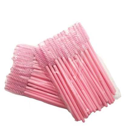 Eyelash Spoolie Brushes 100PCS Mascara Wands Eyebrow Brush Cleaner Applicator Makeup-Tools False Eyelashes Extension (100PCS PINK BRUSHES) Health & Beauty > Personal Care > Cosmetics > Cosmetic Tools > Makeup Tools FANJEIS 200PCS PINK BRUSHES  