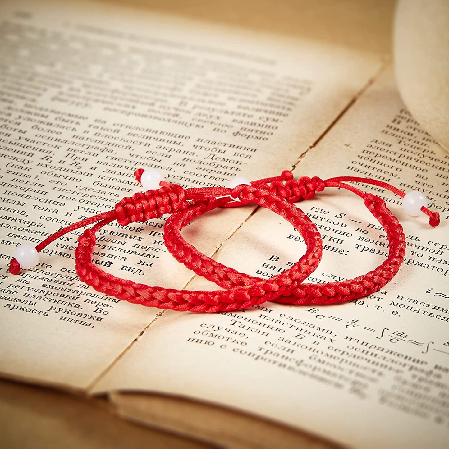 DESIMTION Red String of Fate Good Luck Protection Couples Bracelets for Boyfriend and Girlfriend Him and Her Long Distance Relationships Gifts Apparel & Accessories > Jewelry > Bracelets DESIMTION   