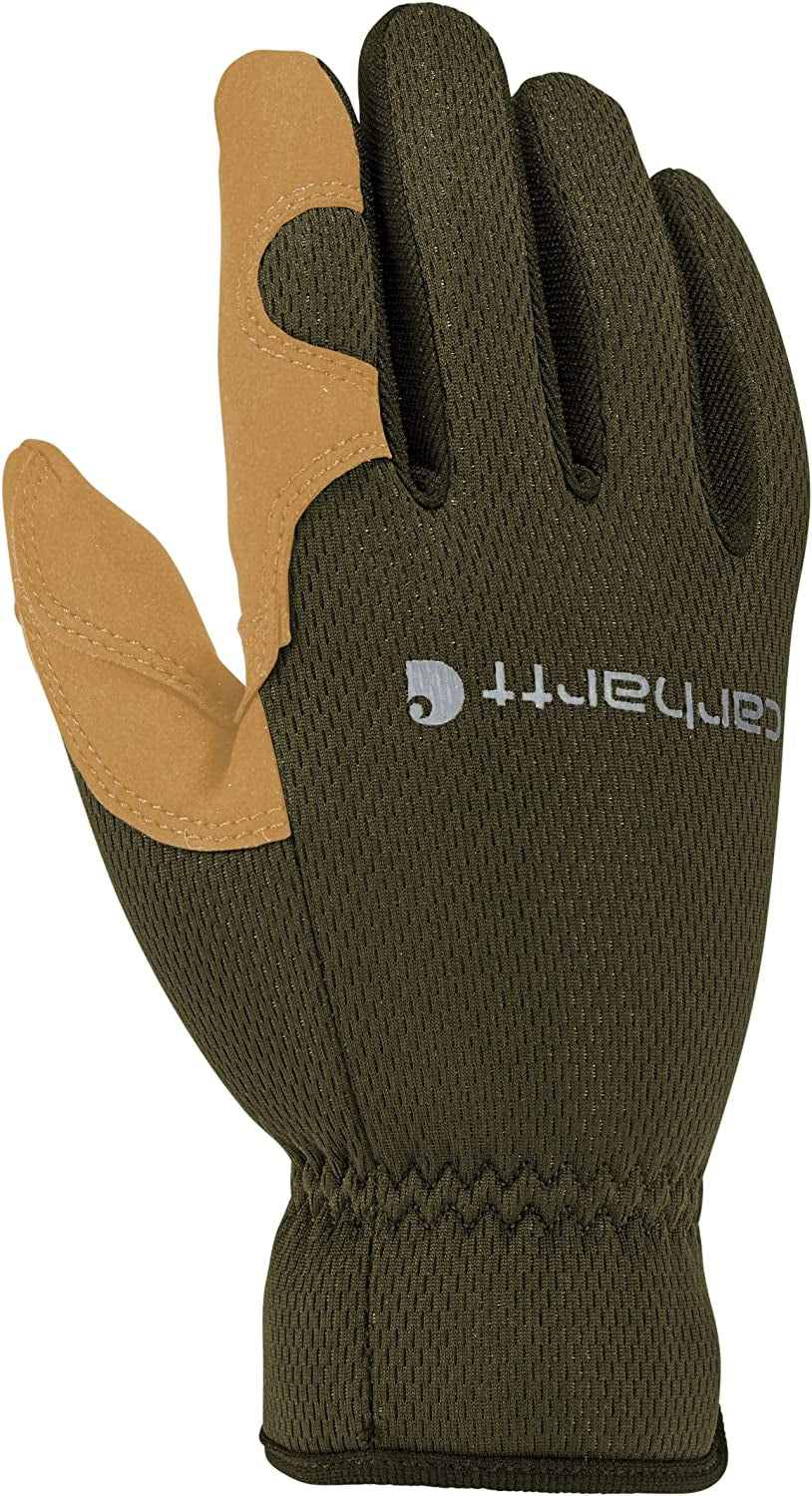 Carhartt Women'S Flex Breathable Spandex Work Glove Apparel & Accessories > Clothing Accessories > Gloves & Mittens Carhartt Basil Barley Small 