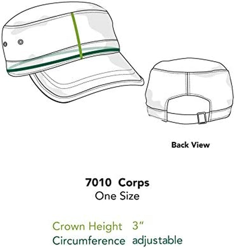 Econscious 100% Organic Cotton Twill Adjustable Corps Hat Apparel & Accessories > Clothing Accessories > Hats econscious   