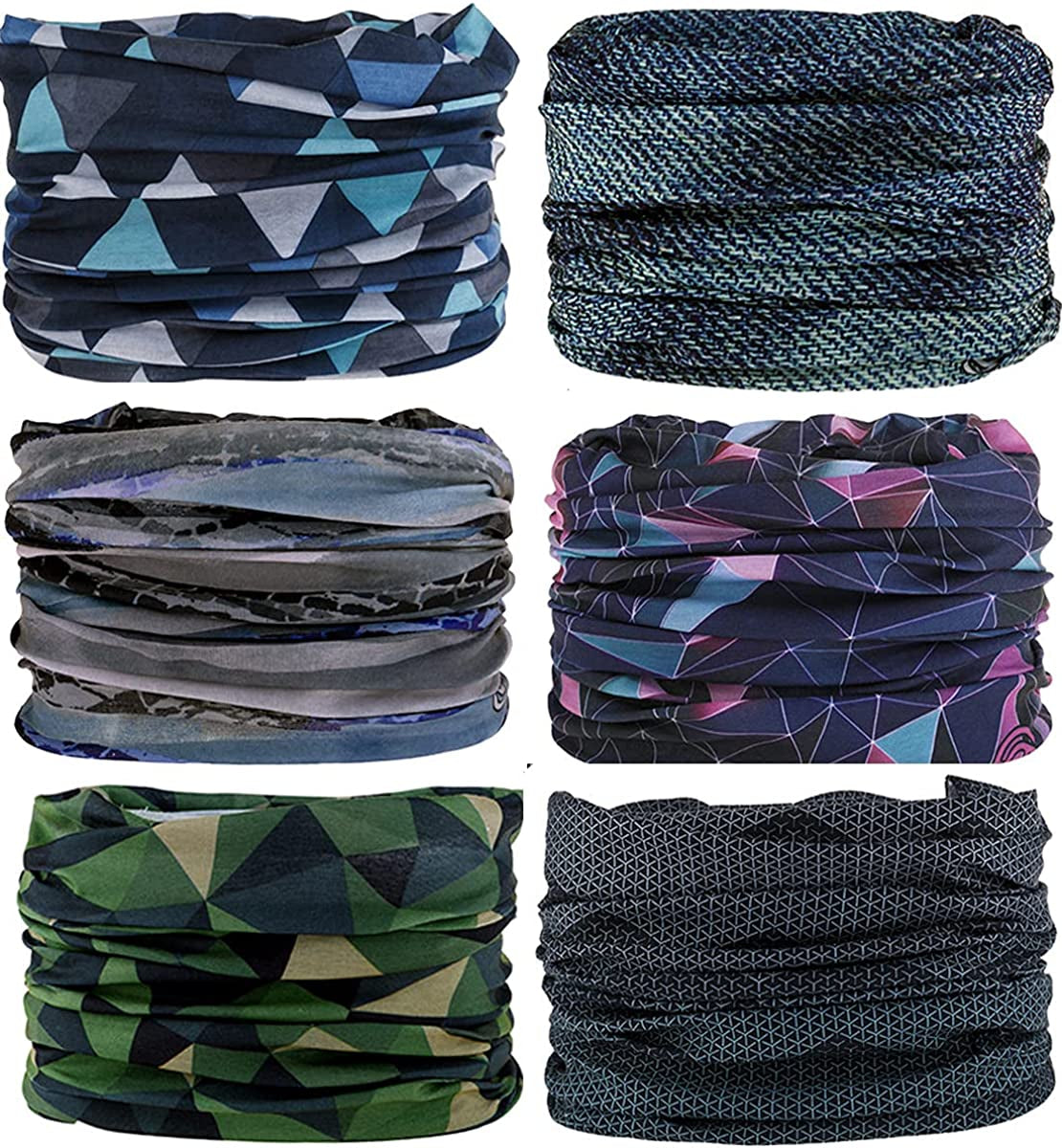 Kingree 6PCS Outdoor Magic Scarf, Elastic Headbands, Headscarves, Headwear, Mask Apparel & Accessories > Clothing Accessories > Headwear KINGREE Noble 1  