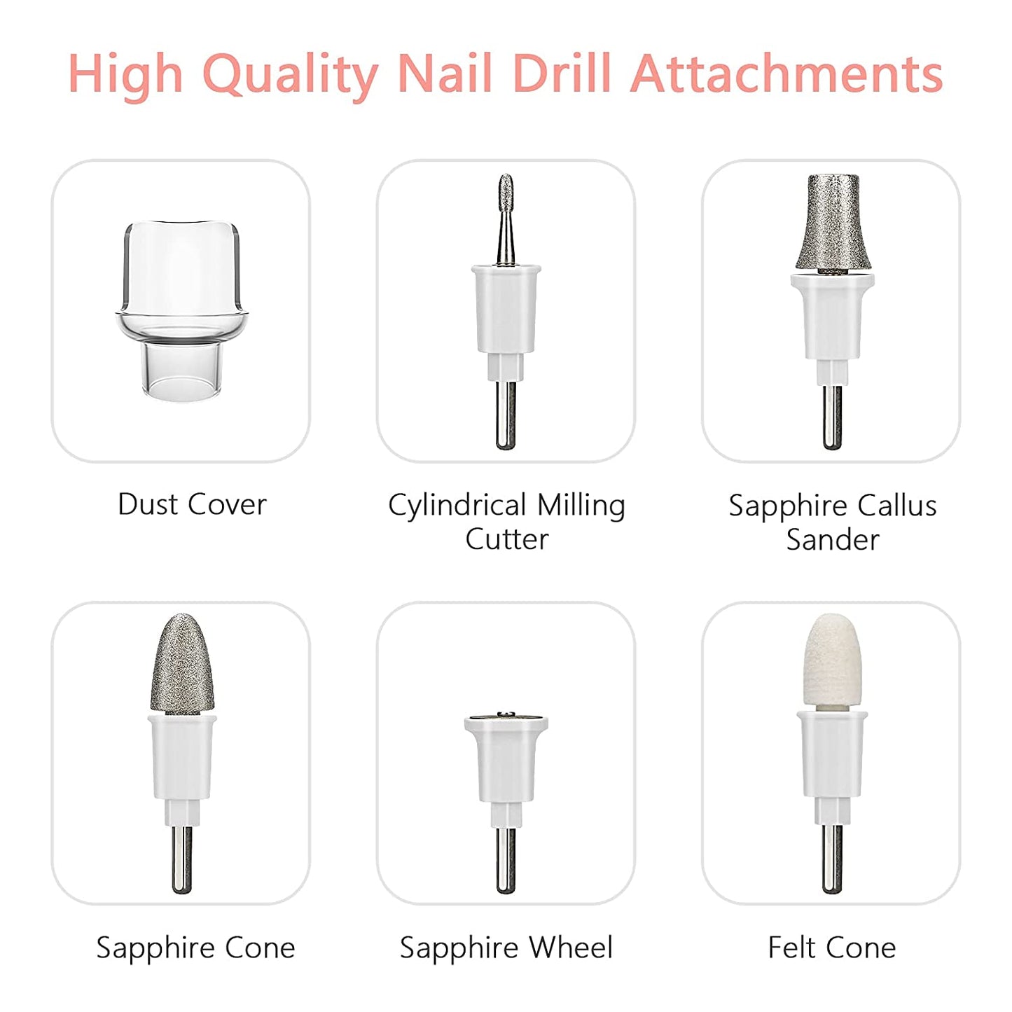 Rechargeable Manicure Pedicure Set,Electric Nail File, Cordless Nail Drill Kit,Portable 5 Speeds Foot & Hand Nail Care Tools for Calluses, Thick Nails, Nail Buffer Trim Grind Health & Beauty > Personal Care > Foot Care JYCXR   